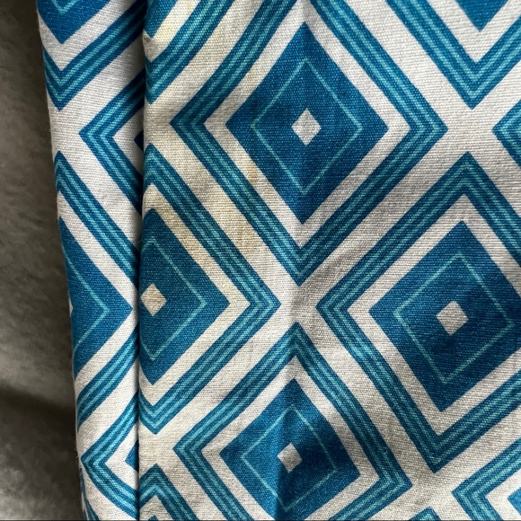 Michael Kors Turquoise Canvas Tote Bag - Picture 16 of 16